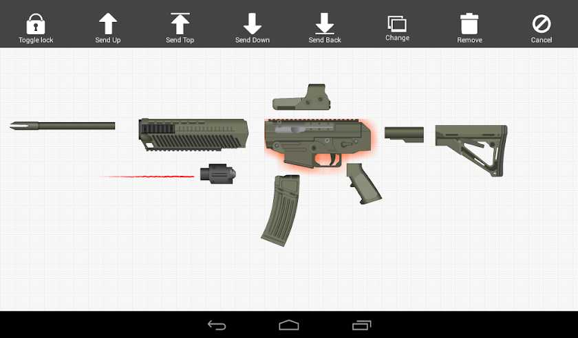 Weapon Builder Pro Screen 2