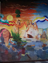 Mural Historia Americana Y Chilena