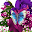 Blue Butterfly On Purple Flowe Download on Windows
