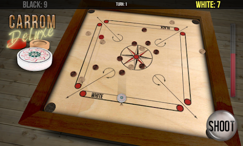 Android application Carrom Deluxe screenshort