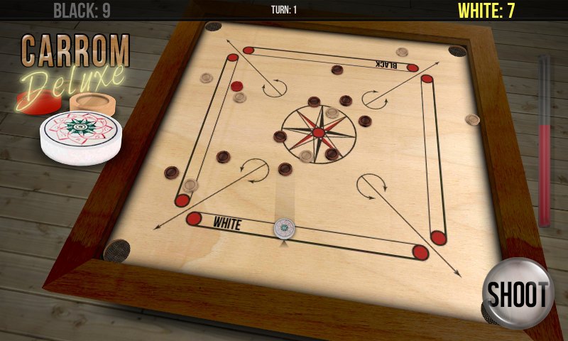 Carrom Deluxe Screen 1