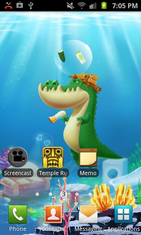 Android application Alligator Jack Live Wallpaper screenshort