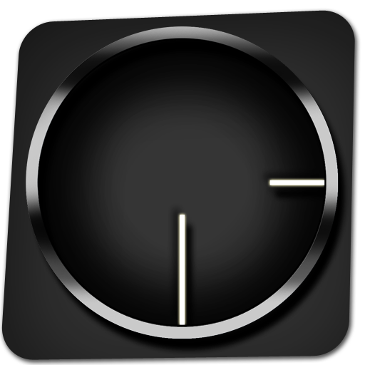 transparent clock apk