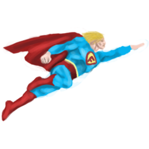 The Flappy Superhero LOGO-APP點子