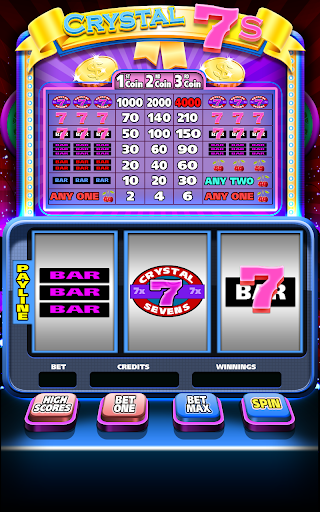 Crystal 7s Slot Machine