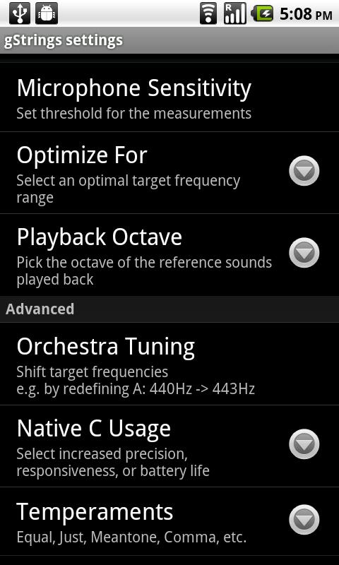 gStrings Free Android
