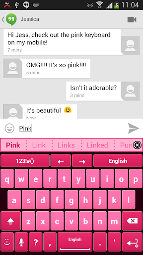 My Pink Keyboard