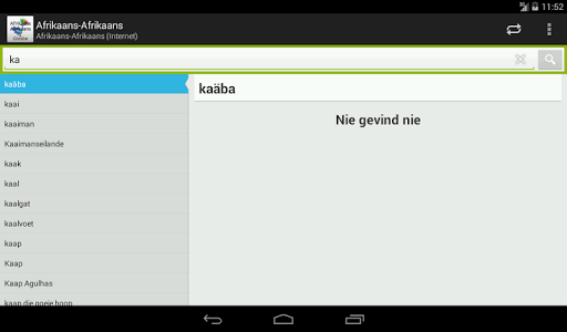 【免費教育App】Afrikaans-Afrikaans woordeboek-APP點子