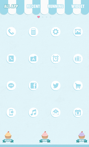 【免費個人化App】Cupcake dodol launcher theme-APP點子