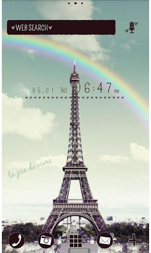 Rainbow Eiffel for[+]HOME