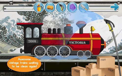 Train Sim Game Paint Design