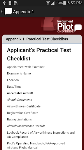 免費下載教育APP|Instrument Pilot Checkride app開箱文|APP開箱王