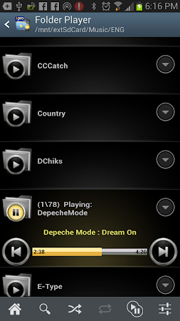 Screenshot 1 for Folder Player Pro 3.9.3.1