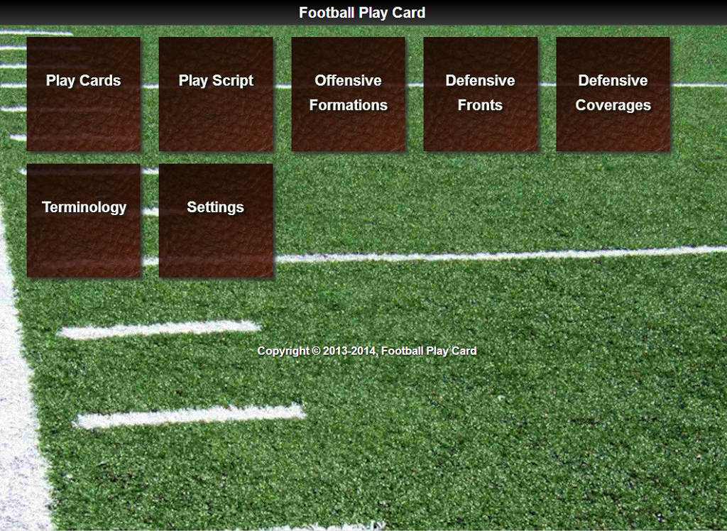 Football Play Card Android Apps on Google Play