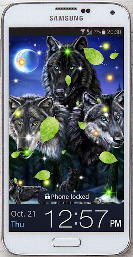Wolves Magic HQ live wallpaper