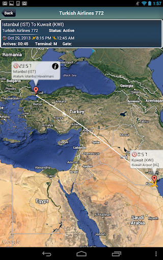 Kuwait Airport +Flight Tracker