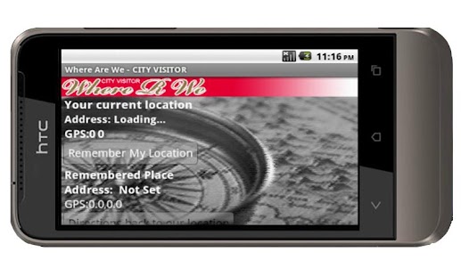 Android application Visit LONDON GPS Locator screenshot