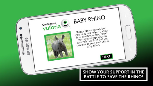 【免費娛樂App】AR Baby Rhino-APP點子