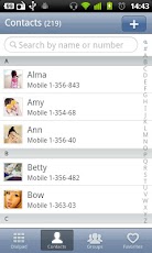 GO Contacts iPhone Theme