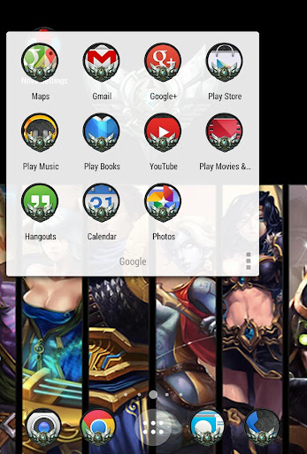 Lol Icon theme pack - Silver