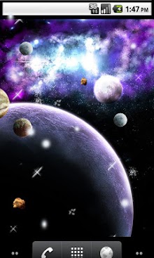 Cosmos 3d live wallpaper