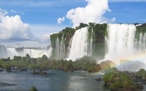 Download 3D Waterfall HD Wallpaper APK for Android
