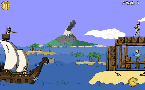 Android application Pirates Vs Zombies Pro screenshort