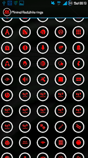How to get ICON PACK - Red White Rings 1.0 apk for bluestacks