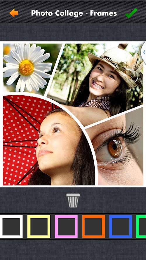 Android application Photo Collage Frames screenshort