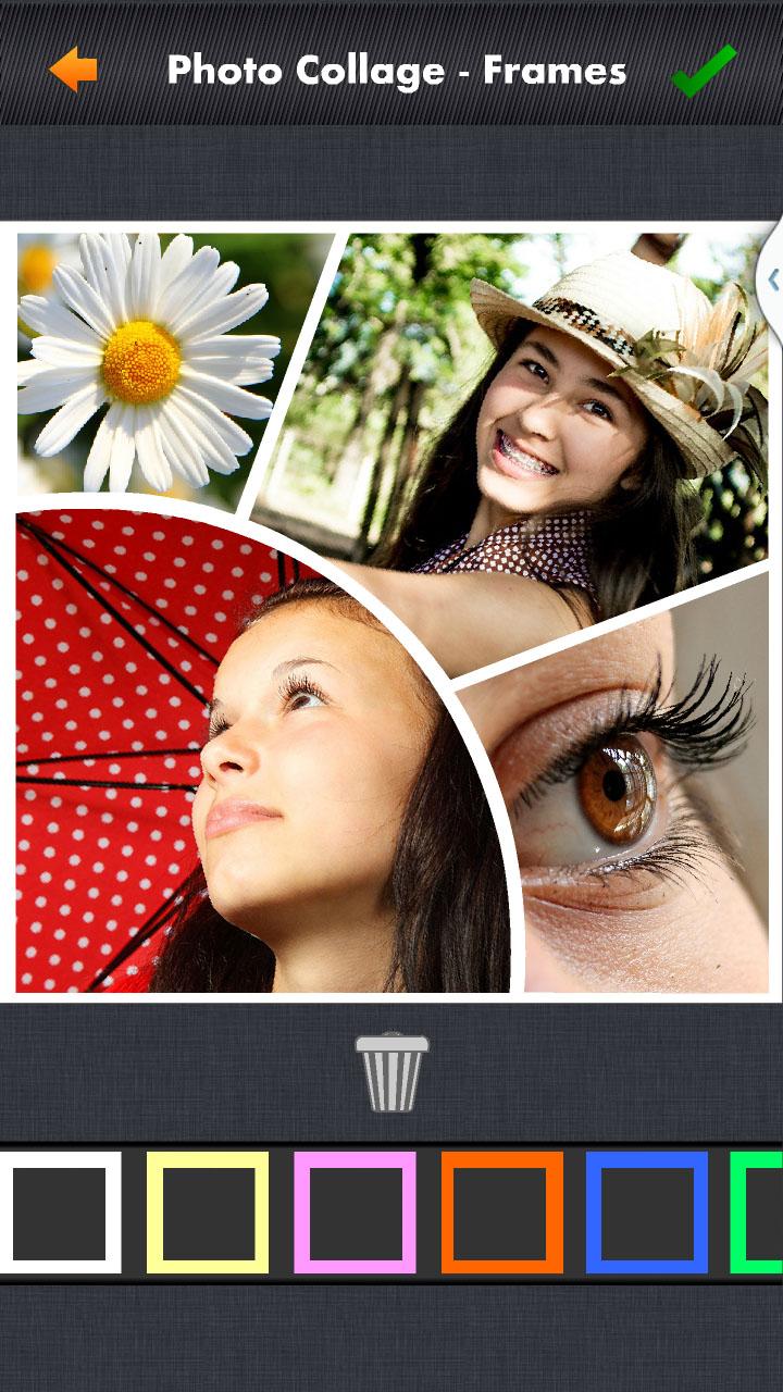 Photo Collage Frames Screen 1