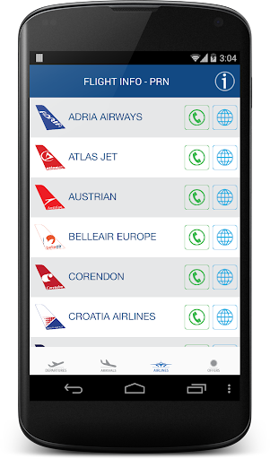 【免費旅遊App】Prishtina Flights Info-APP點子