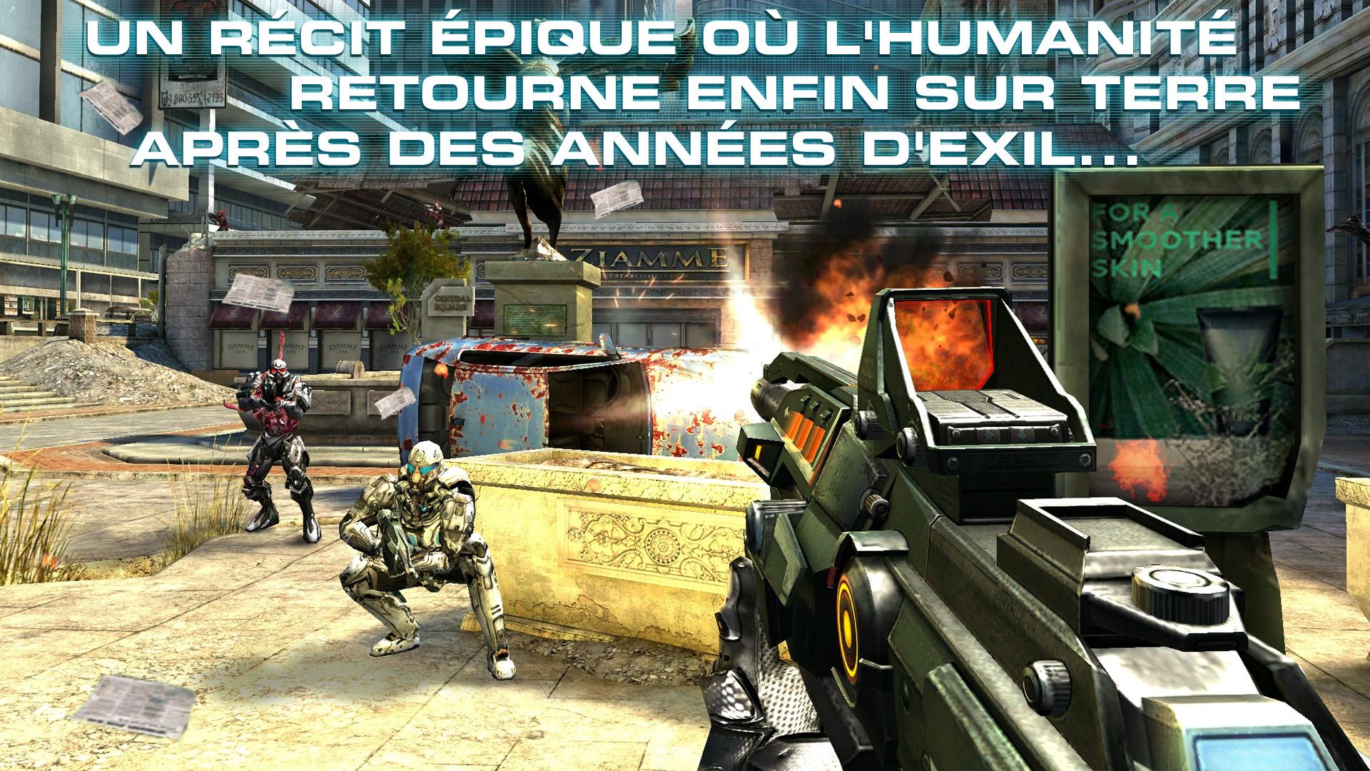 Android application N.O.V.A. 3: Freedom Edition screenshort