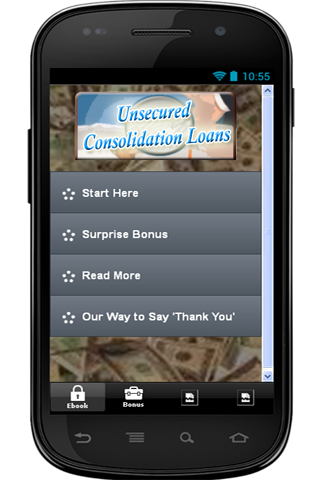 Unsecured Consolidation Loans