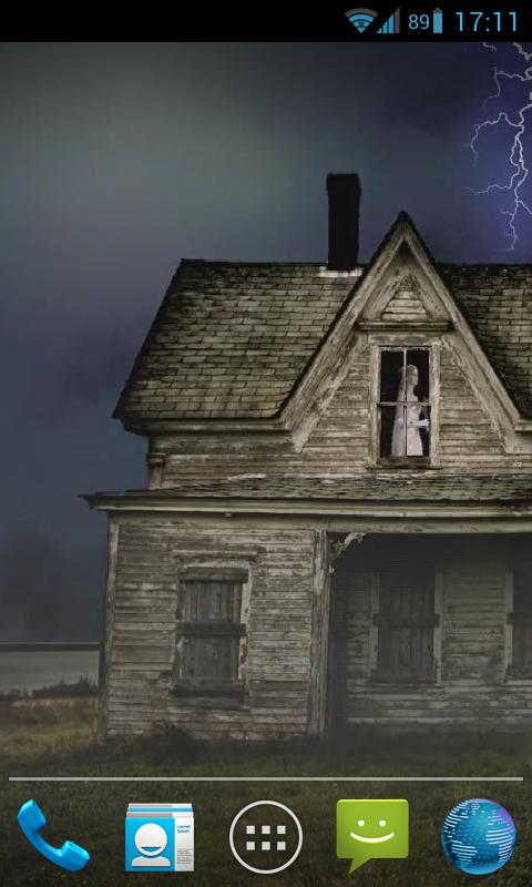 Android application Halloween Haunted House Live screenshort