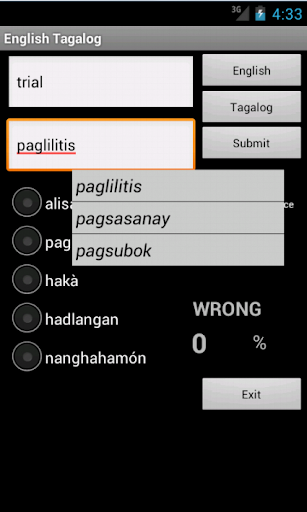 Learn English Tagalog