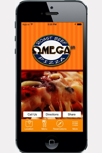 Omega Pizza Roast Beef