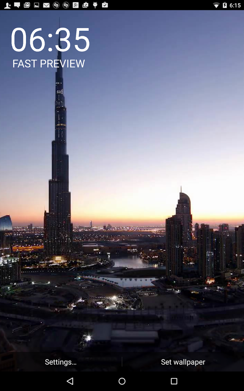 Dubai Screen 1