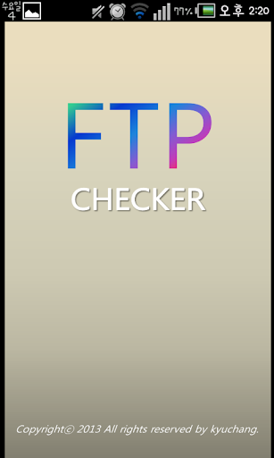 【免費工具App】FTP Checker(FTP 서버 상태 확인)-APP點子