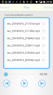 Mp3RecorderPro Screenshots 1