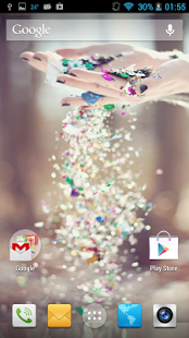 How to download Raining Glitter Live Wallpaper 1.1 mod apk for laptop