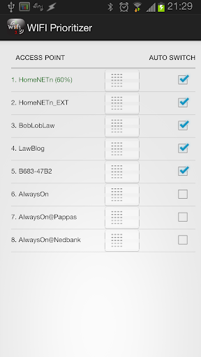 WiFi Prioritizer
