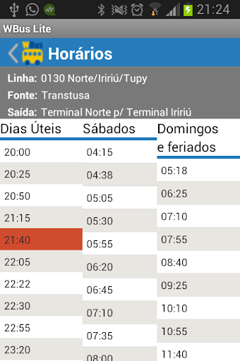 WBus - Transporte público