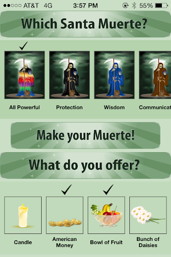 【免費娛樂App】Santa Muerte-APP點子