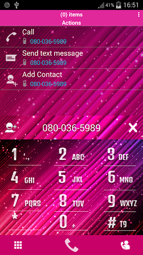 RocketDial Pink