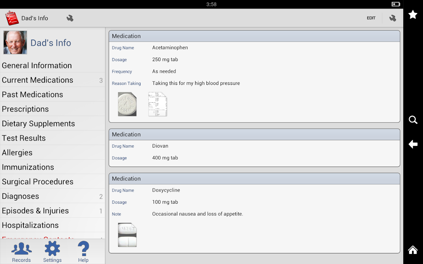  My Medical- 스크린샷 