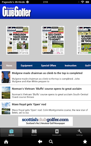 【免費新聞App】Scottish Club Golfer-APP點子