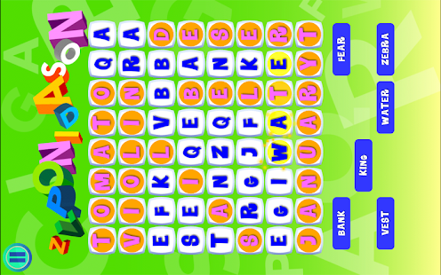Wee Kids Wordsearch Screenshots 2