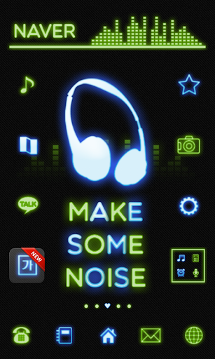 【免費個人化App】MAKE SOME NOISE 도돌런처 테마-APP點子