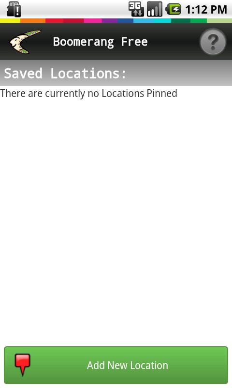 Android application Boomerang Pro screenshort