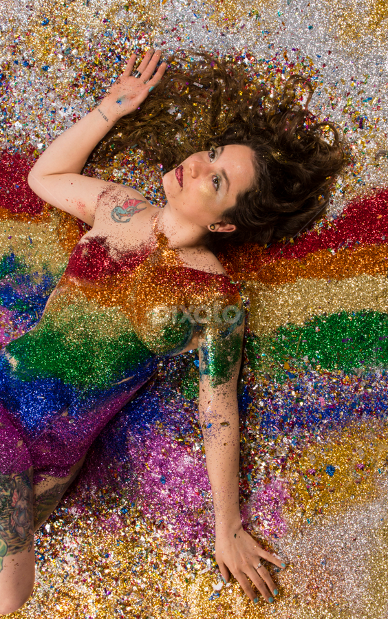 rainbow girl | Body Art/Tattoos | People | Pixoto